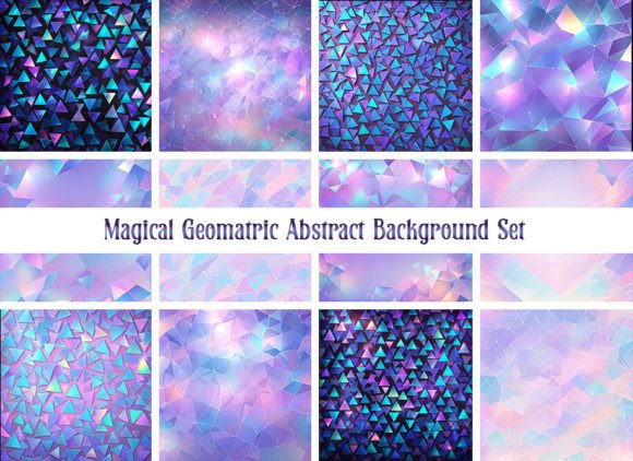 Enrich Your Designs: The Power of Magical Geometric Abstract Backgrounds
