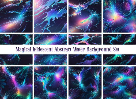 Magical Abstract Water Backgrounds: Elevate Your Creative Projects