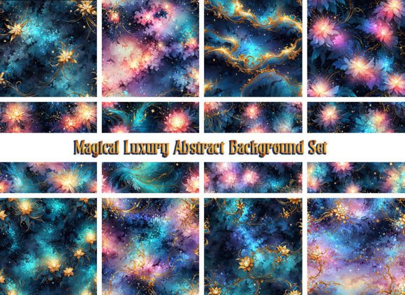 Magical Luxury Abstract Backgrounds: Your Secret Design Weapon