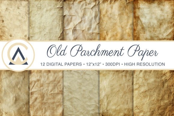 Old Vintage Parchment Paper Backgrounds: Your Creative Toolkit
