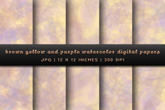 Warmth Meets Royalty: Mastering Brown, Yellow, and Purple Backgrounds